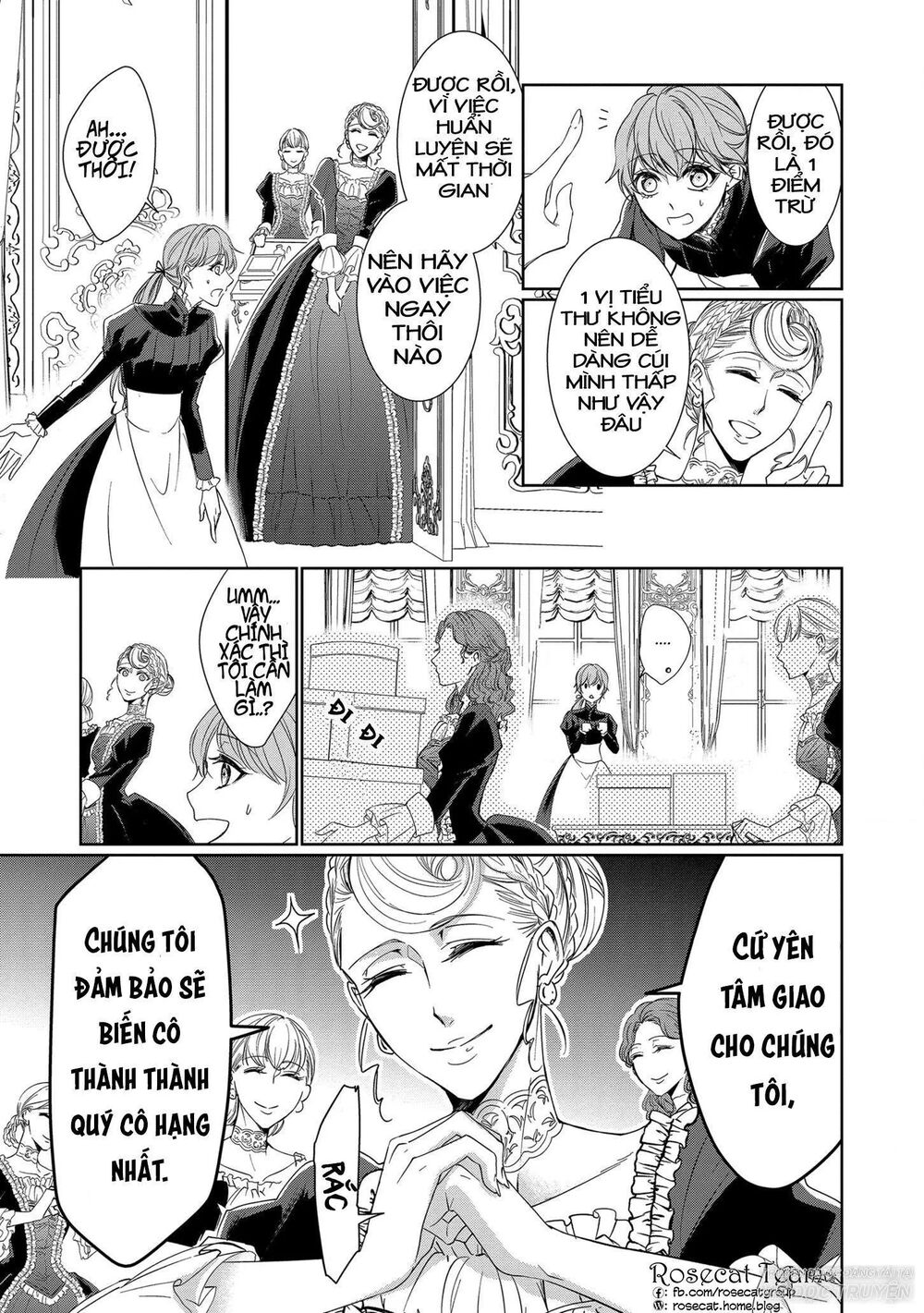 con gái bá tước bỗng thành vị hôn thê của thái tử điện hạ chapter 2 9