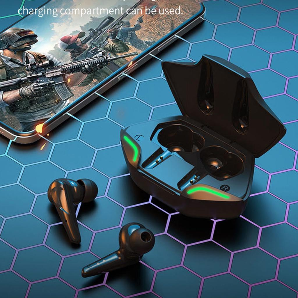 Tai nghe chơi game không dây Plextone Xmowi T3 có micro độ trễ 65mms và đế sạc