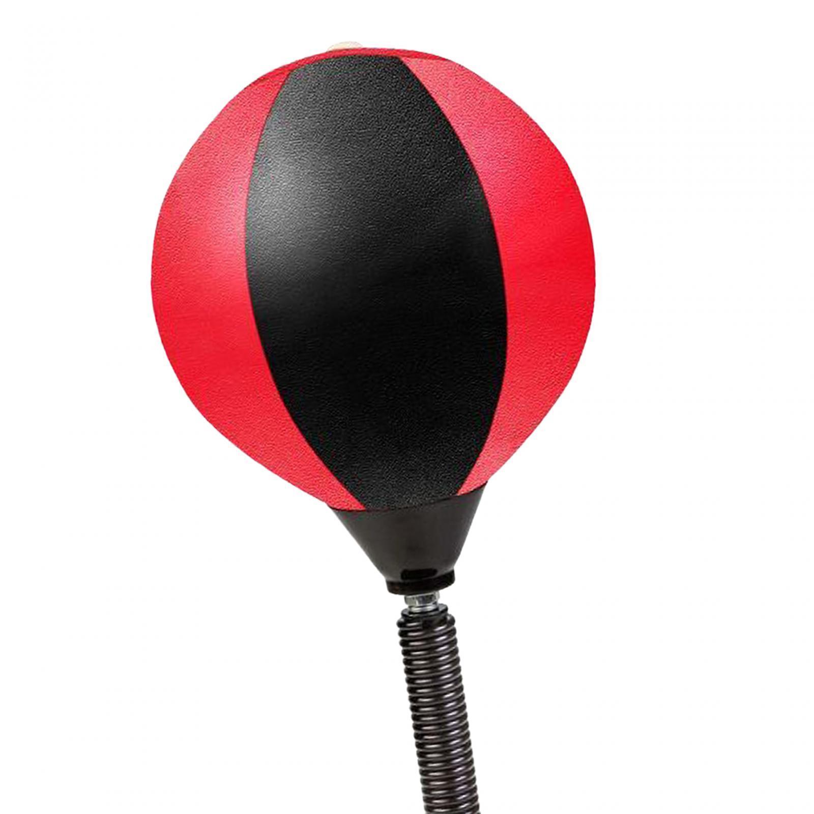 Desktop Punch Bag,Speed Punching Ball with Pump Adult Sport Boxing Training Desktop Punch Free Standing Boxing Suction Base Spring