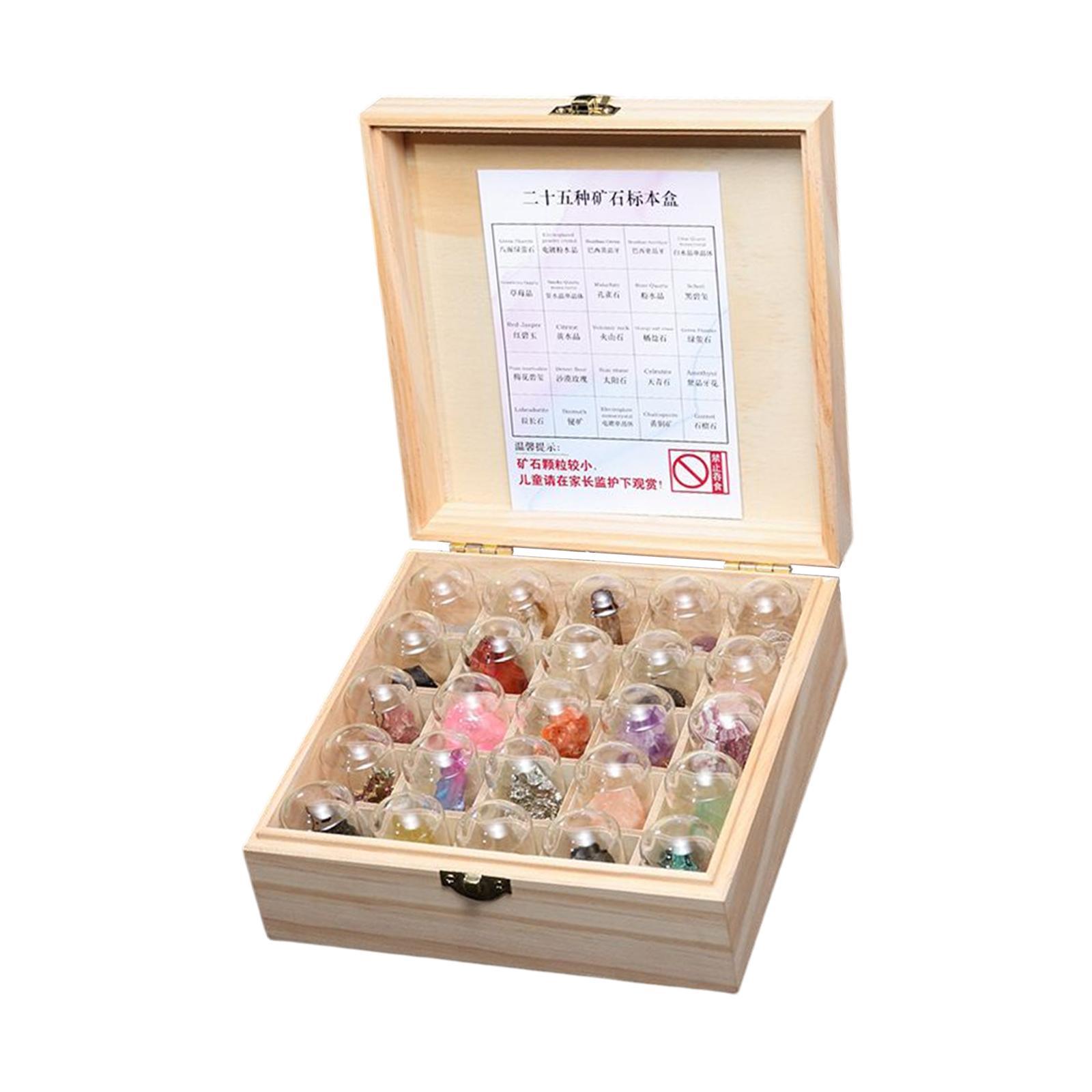 Novelty Rock and Mineral Collection for Adults Boys Birthday Gift