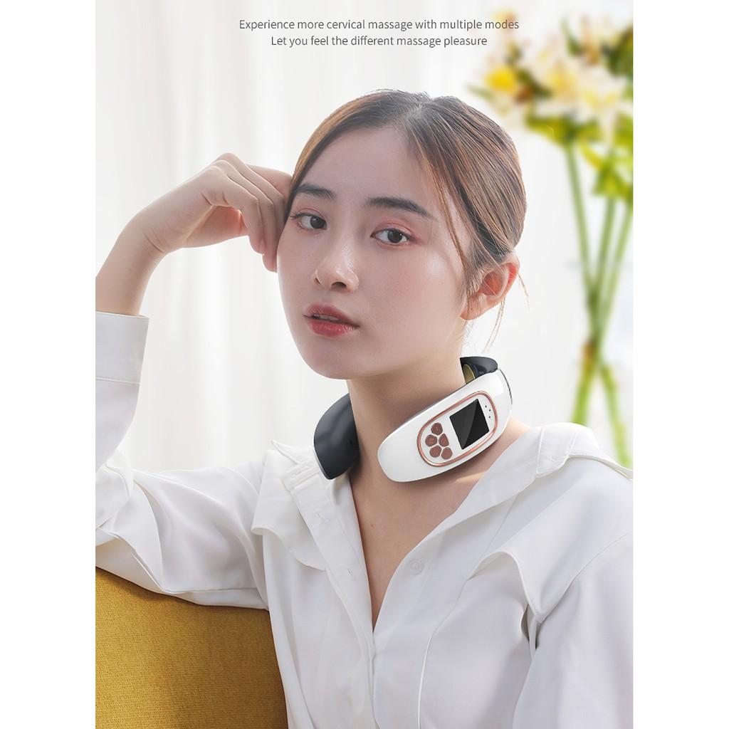 Máy massage vai cổ Dr.Meridians xung điện kèm sưởi ấm (có remote) - Home and Garden