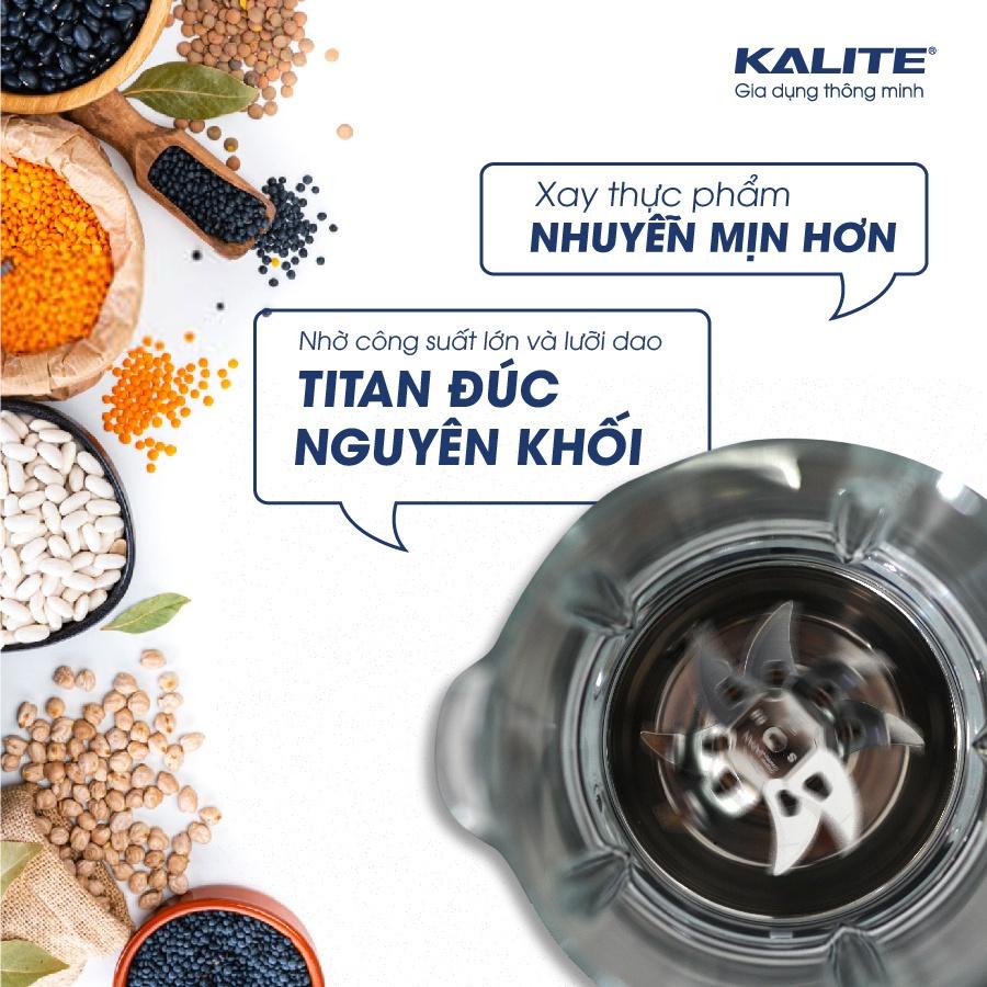 Máy làm sữa hạt đa năng Kalite KL 950, công suất 2700W, 1,75L, nắp cảm biến chống trào, Hàng chính hãng