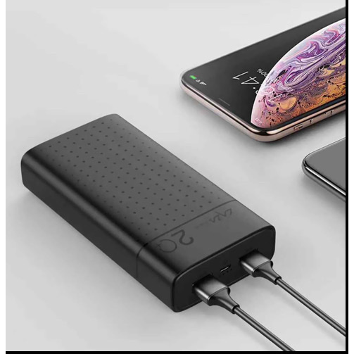 Pin sạc dự phòng NO3 - 20.000 mAH có 2 cổng sạc USB - 1 cổng Micro sạc được nhiều lần , với nhiều thiết bị rất tiện dụng