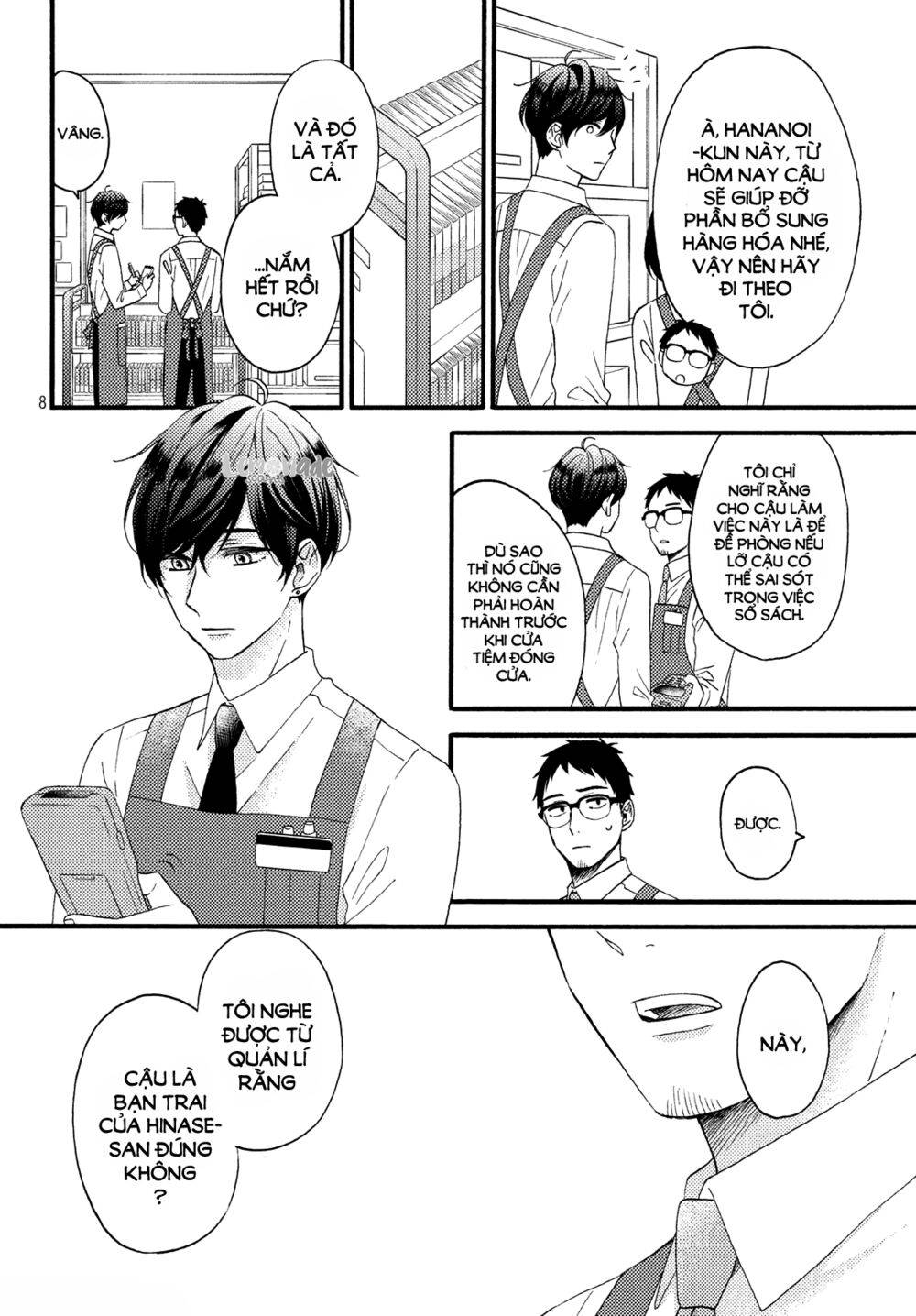hananoi-kun to koi no yamai chapter 14 8