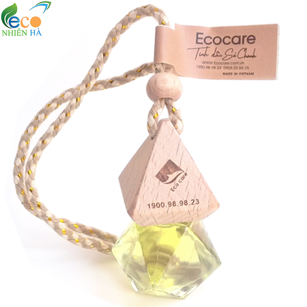 Tinh dầu thiên nhiên ECOCARE 7ml tinh dầu treo xe nguyên chất, khử mùi khử khuẩn, an toàn lành tính