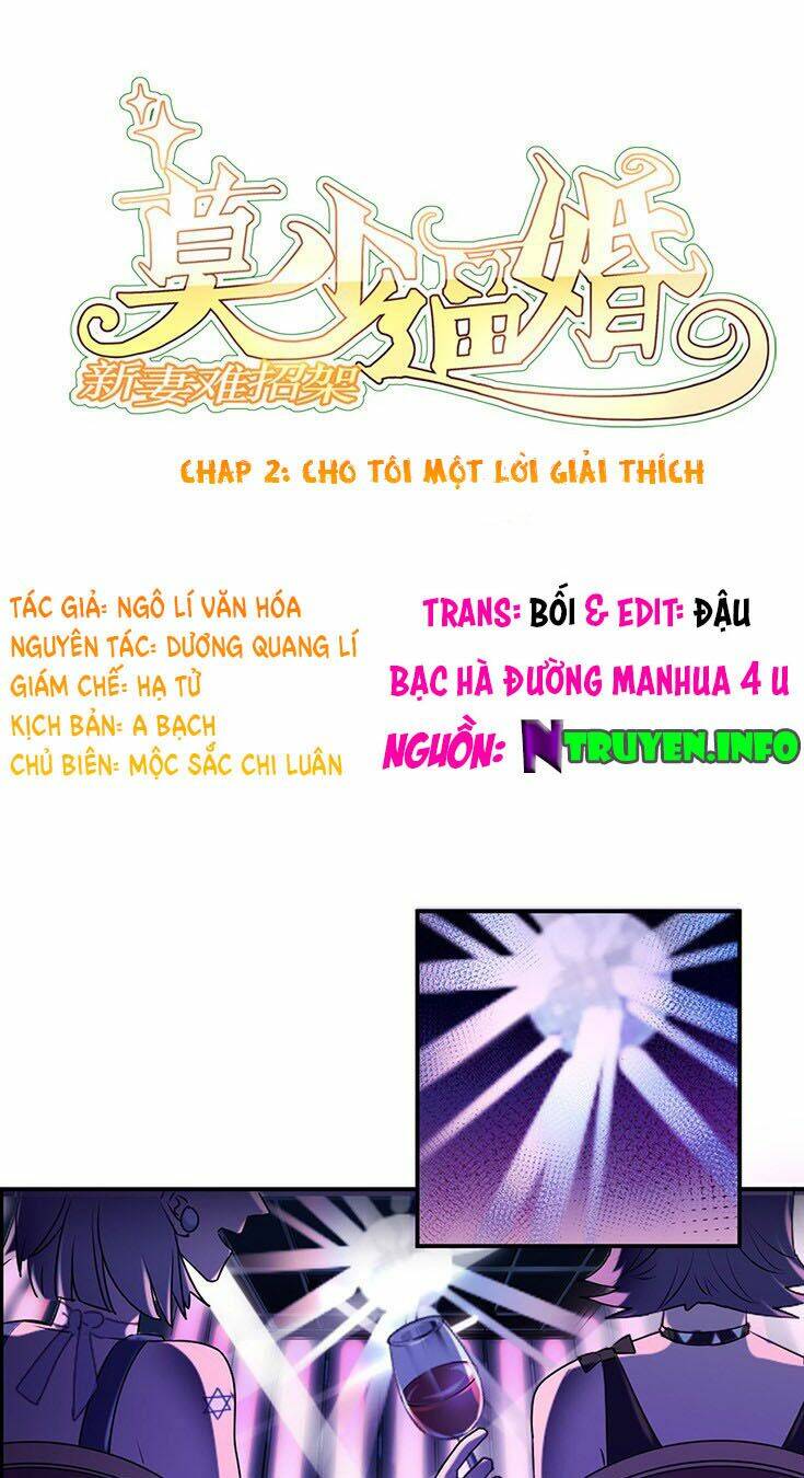 mạc thiếu bức hôn: vợ mới khó chống đỡ chapter 2 1