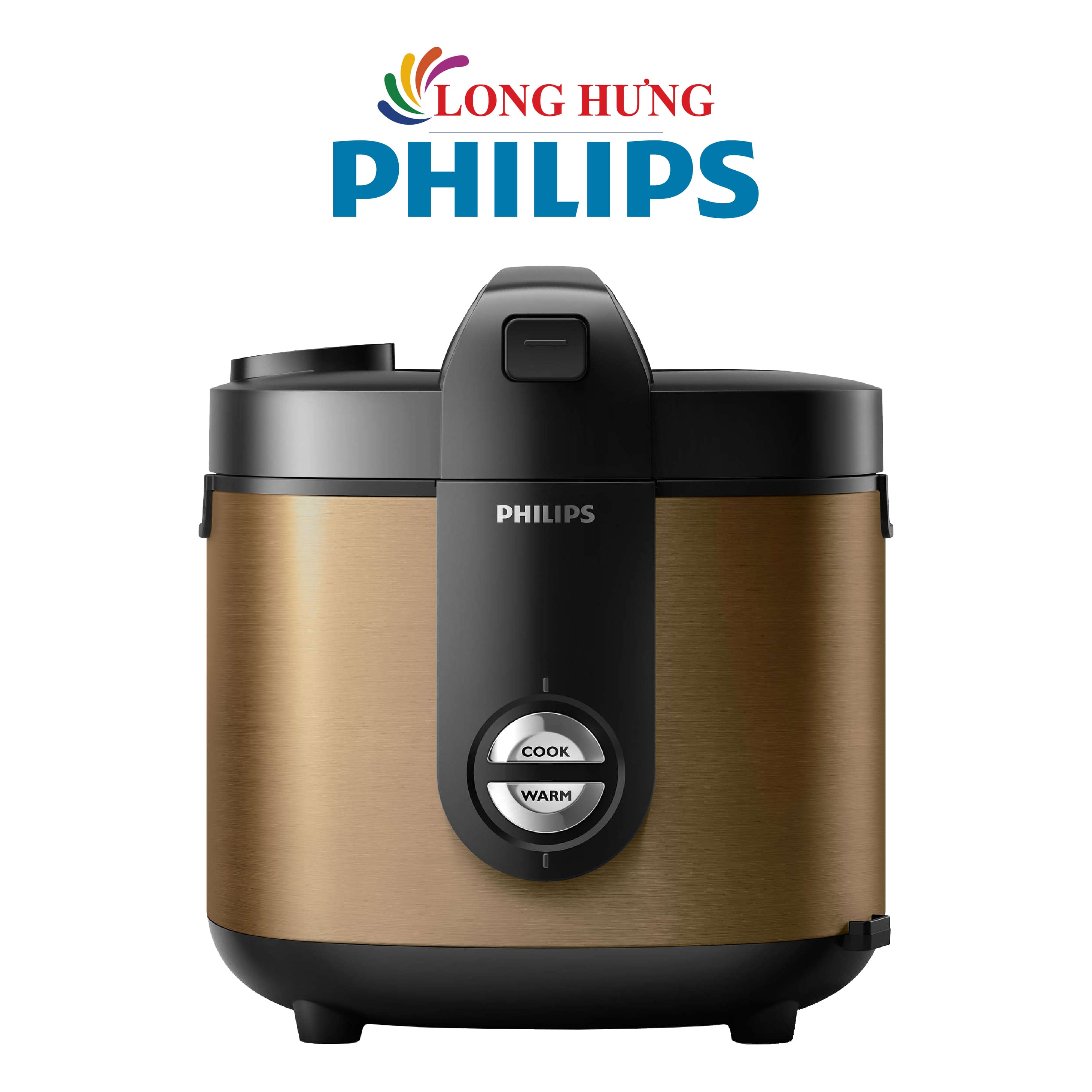 Nồi cơm điện nắp gài Philips 2.0 lít HD3132 - Hàng chính hãng