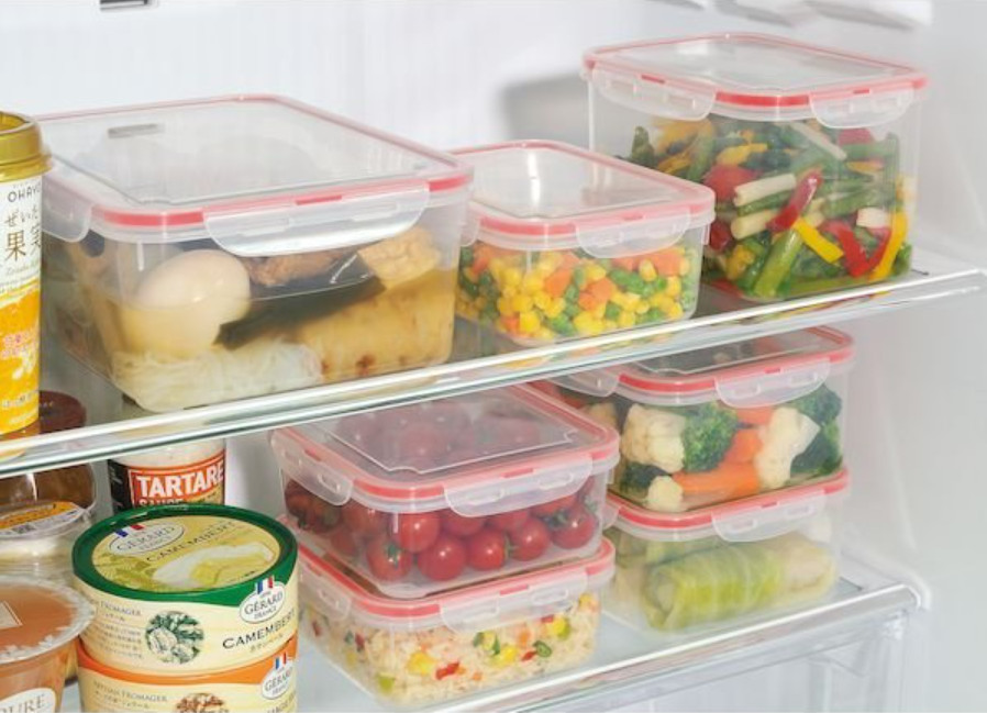 Hộp Đựng Thực Phẩm Khóa Chặt Chịu Được Nhiệt Trong Lò Vi Sóng 1.3L- Nội Địa Nhật Bản