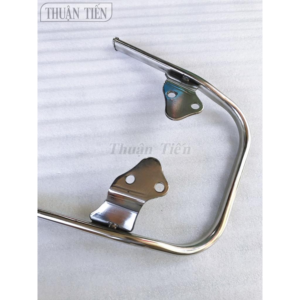 TAY DẮT SIRIUS INOX KHÔNG HÍCH MẪU ZIN DÙNG ĐÚNG ĐỜI SIRIUS BÌNH XĂNG CƠ, HÀNG INOX SÁNG BÓNG, MỐI HÀNG ĐẸP, DÀY