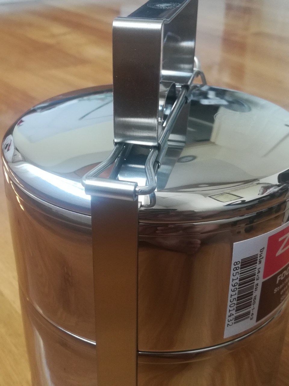 Camen 3 Ngăn 14cm Inox Zebra Thái Lan