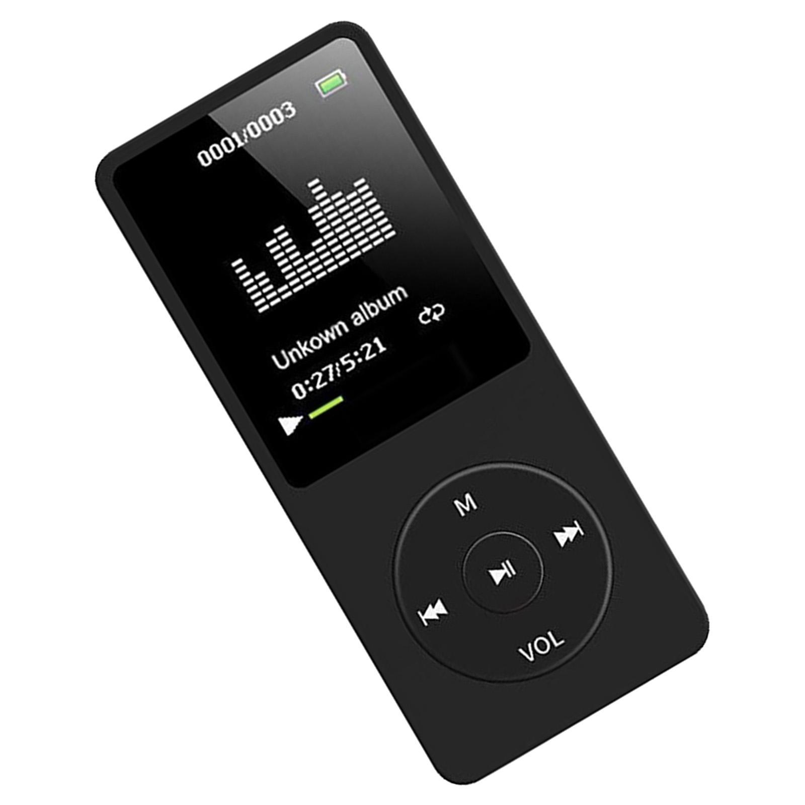 Sport HIFI MP3 MP4 Speaker Player  Voice  USB TXT Black