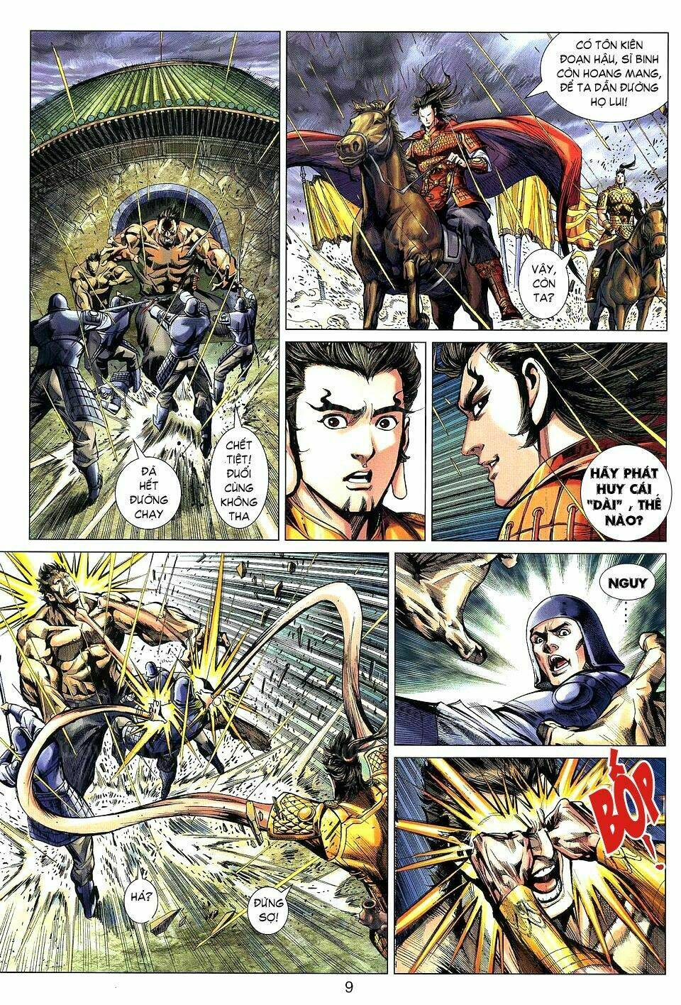 thiên tử truyền kỳ 7 - tam quốc kiêu hoàng chapter 8 9