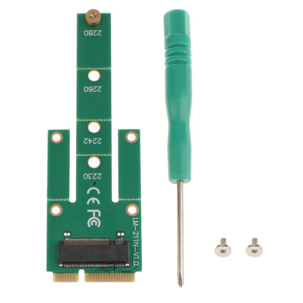 MSATA PCI-E 3.0 SSD to NGFF M.2 B Adapter Card for Desktop