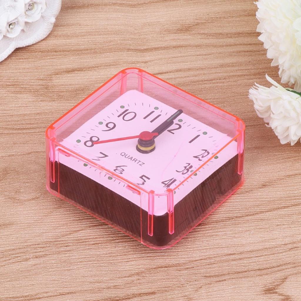 Đồng hồ báo thức mini, đồng hồ để bàn đẹp cute giá rẻ Kaka Decor - Tặng Pin