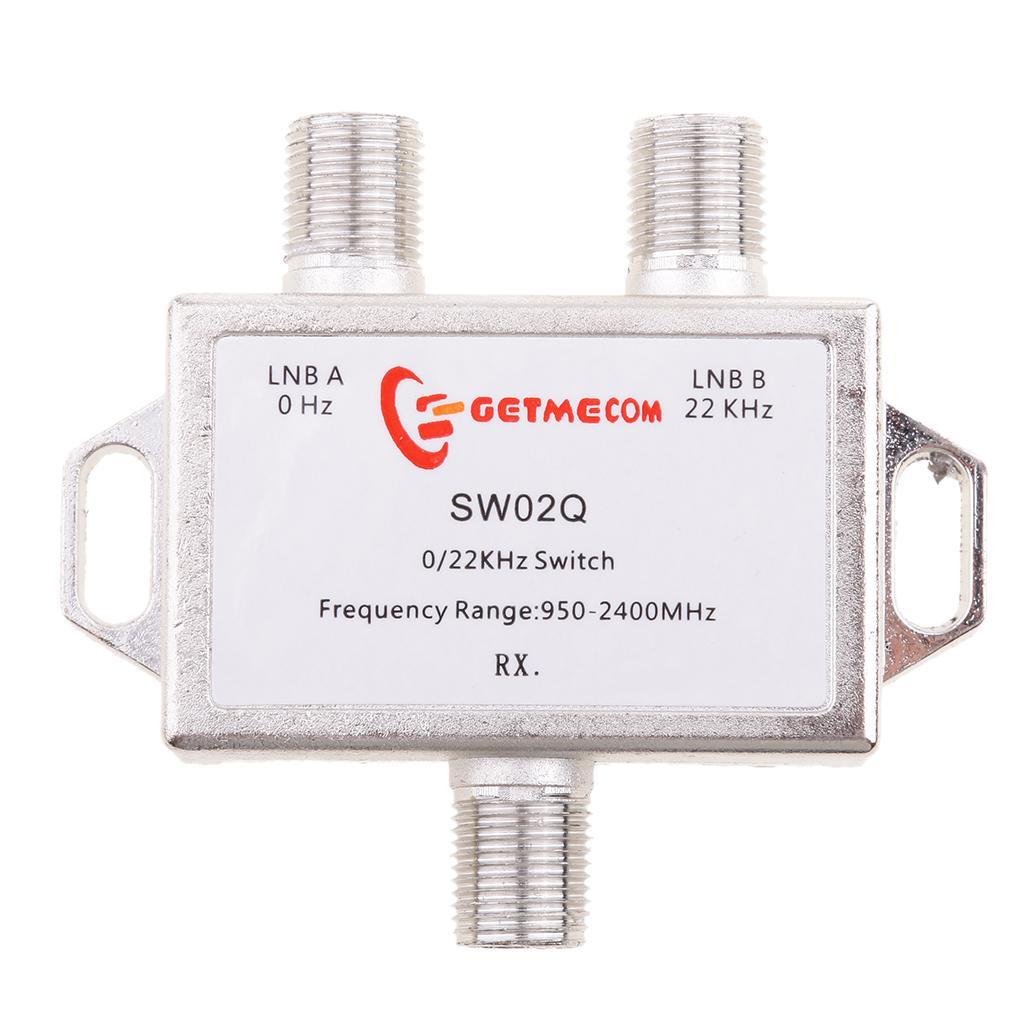 2X 2x1 LNB Multi FTA Switch 0/22KHz LNBF