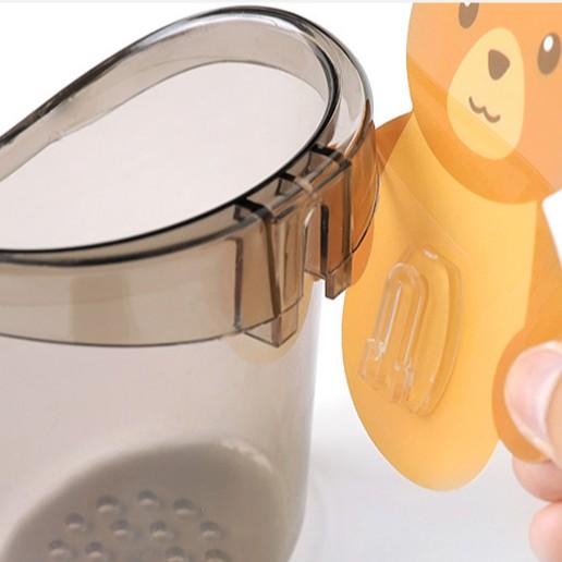 Đồ Đựng Bàn Chải Kem Đánh Răng Hình Gấu Dễ Thương