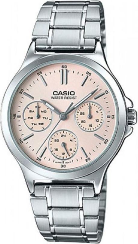 Đồng Hồ Nữ Dây Thép Không Gỉ Casio STANDARD LTP-V300D-4A