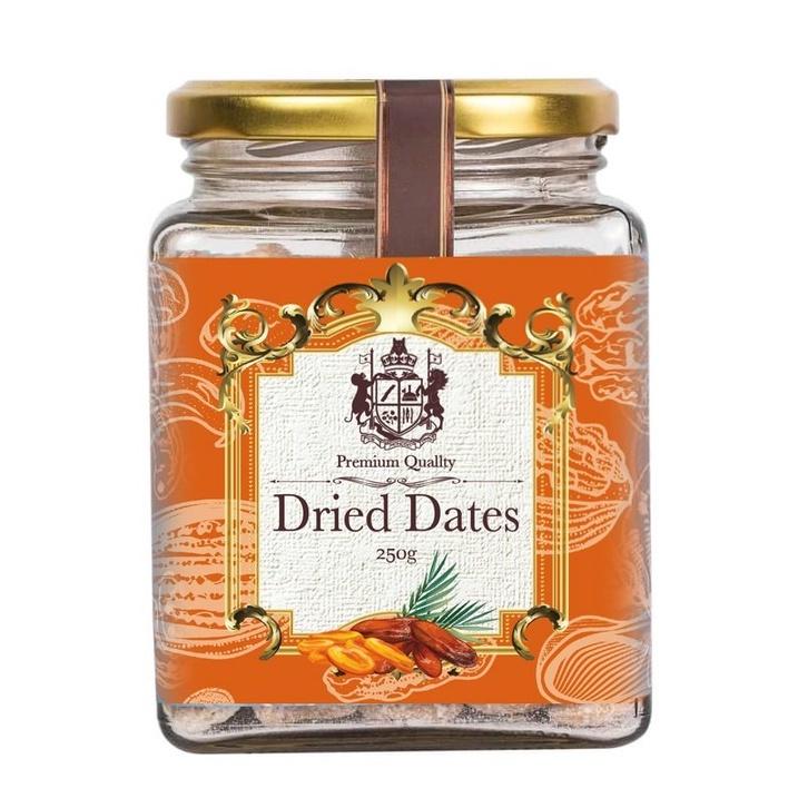 Quả Chà Là Tách Rời MOHODO Dried Dates Sấy Khô Không Đường Giàu Dinh Dưỡng Hũ Thủy Tinh Cao Cấp 250G