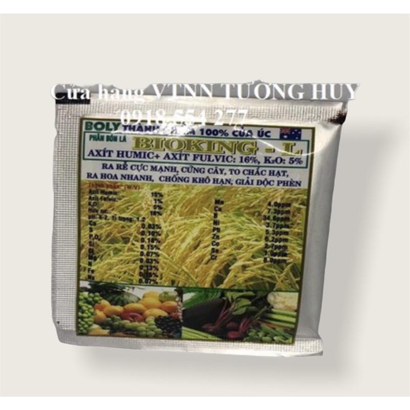 Phân bón lá Bioking - l cải tạo đất, ra rễ mạnh