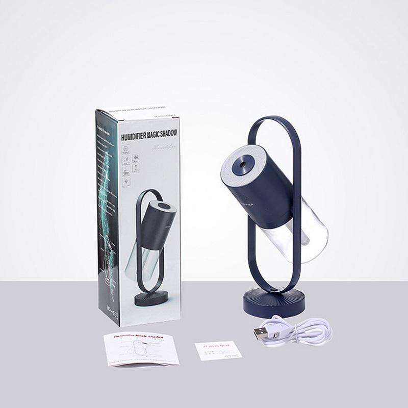 200ML Máy Phun Sương Tạo Ẩm Magic Bóng USB Hương Thơm Khuếch Tán Tinh Dầu Siêu Âm Thanh Mát Phun Sương Tạo Xịt Bóng Đèn Máy Chiếu Mini Văn Phòng Máy Lọc Không Khí Gia