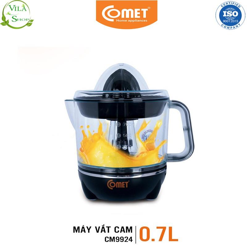 Máy Vắt Cam COMET - CM9924, Máy Vắt Cam Nhựa ÁS Cao Cấp Trong Suốt Kháng Khuẩn Khử Mùi, Tính Năng An Toàn Tối Ưu