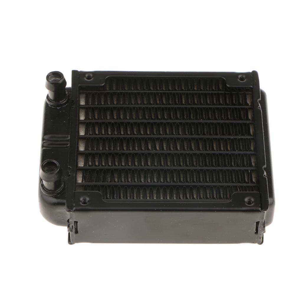 2Pcs Aluminum Computer Radiator 8 Pipe 80mm Cooling For CPU Led Heatsink