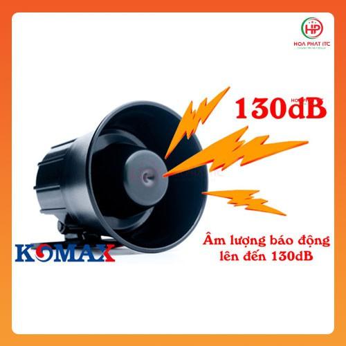 Còi hú Komax KM-628 dùng điện 220V - Hàng chính hãng