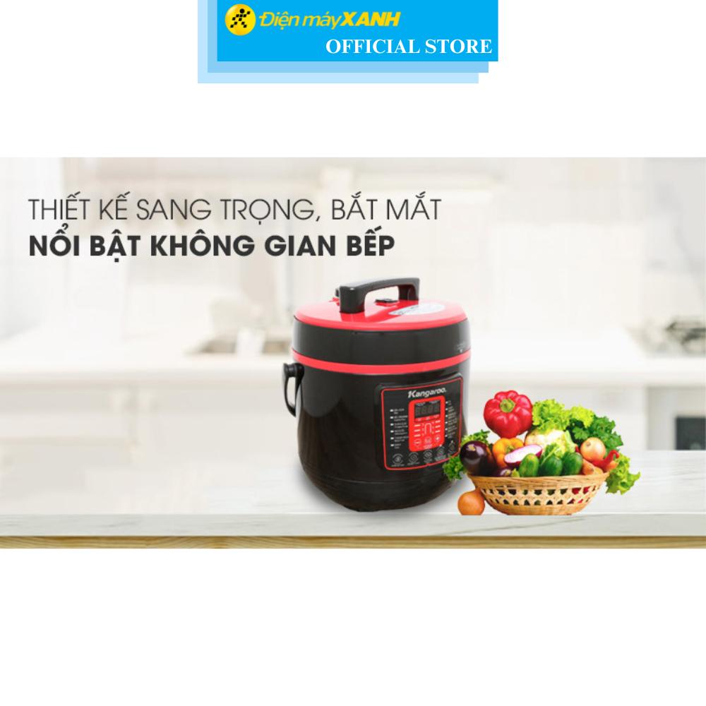 Nồi áp suất điện Kangaroo KG6P2 6 lít - Hàng Chính Hãng