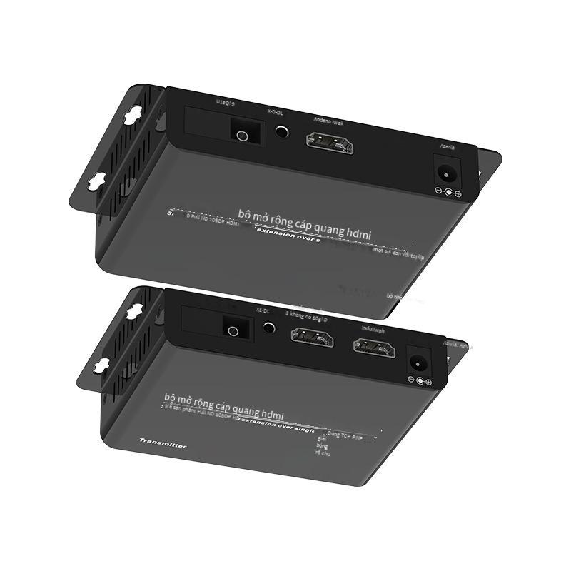Vận Chuyển nhanh Zhenhong HDMI KVM Bộ Mở Rộng Sợi Quang HDMI + USB mở rộng Bộ Thu Phát Sợi Quang HDMI