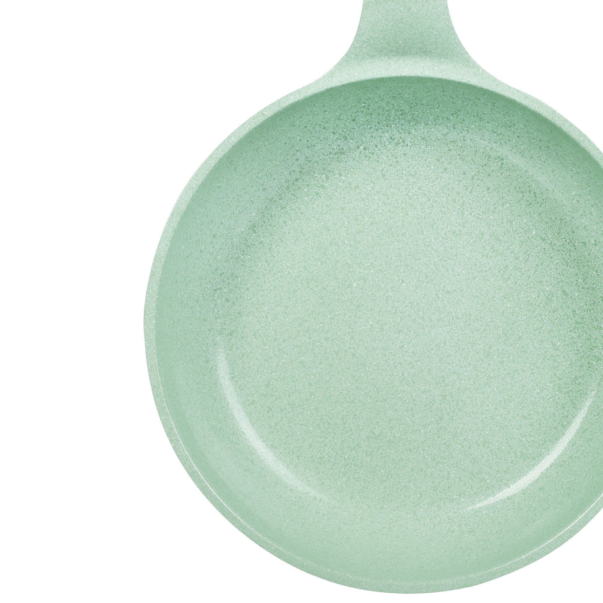 Chảo đúc bếp từ chống dính men đá ceramic xanh ngọc 20-24-28 cm công nghệ Hàn Quốc dùng cho mọi loại bếp
