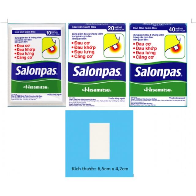 SALONPAS CAO DÁN GIẢM ĐAU