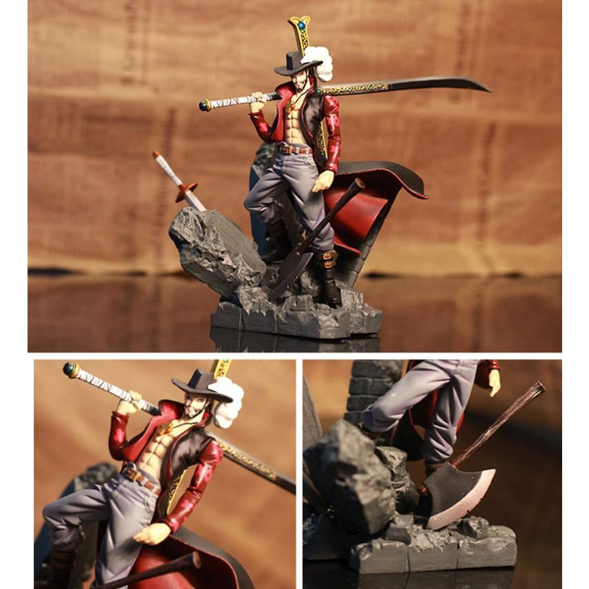 Mô hình Figure One Piece Mihawk rất nhiều chi tiết 17cm