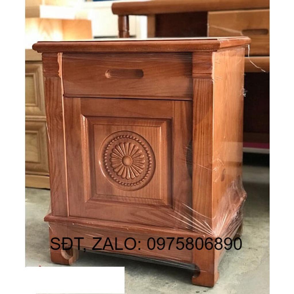 Táp đầu giường gỗ xoan đào