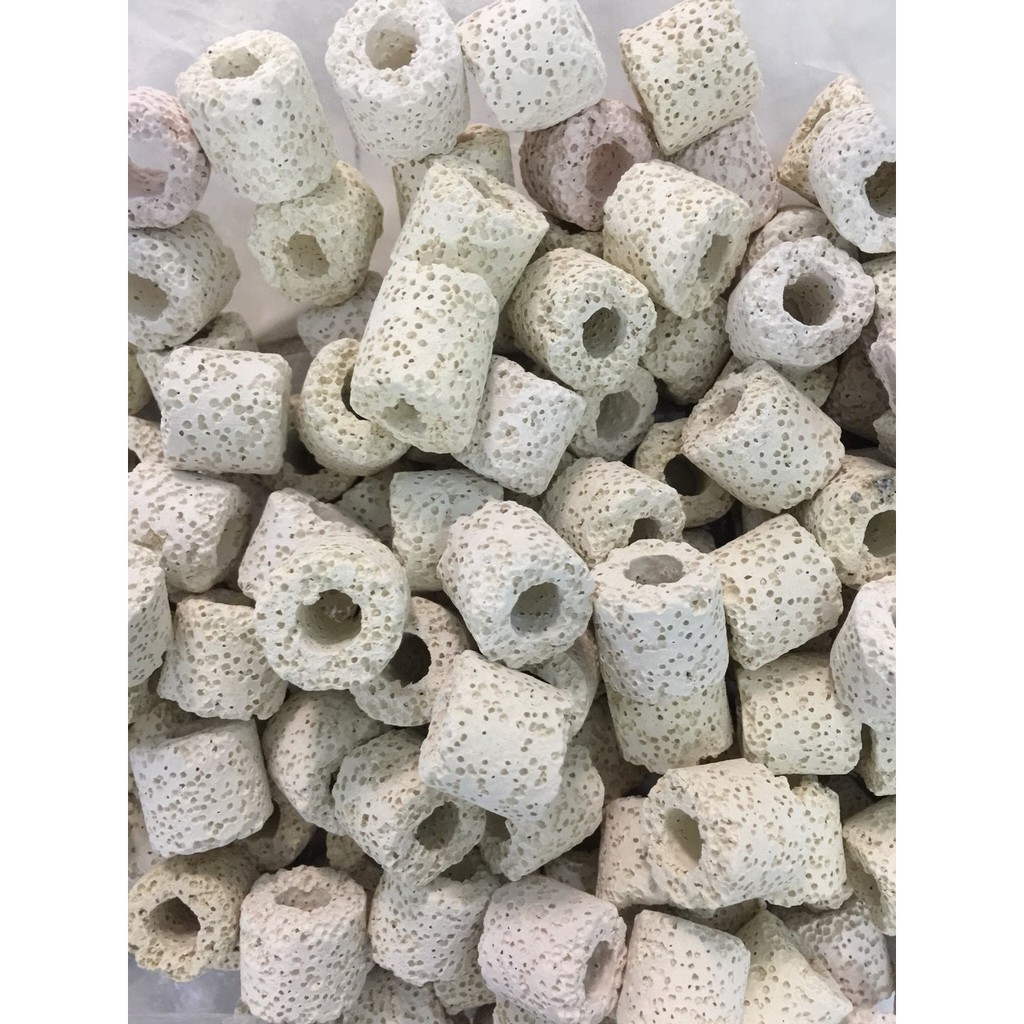 Sứ Lọc Hồ Cá - Sứ trắng - Vật Liệu Lọc