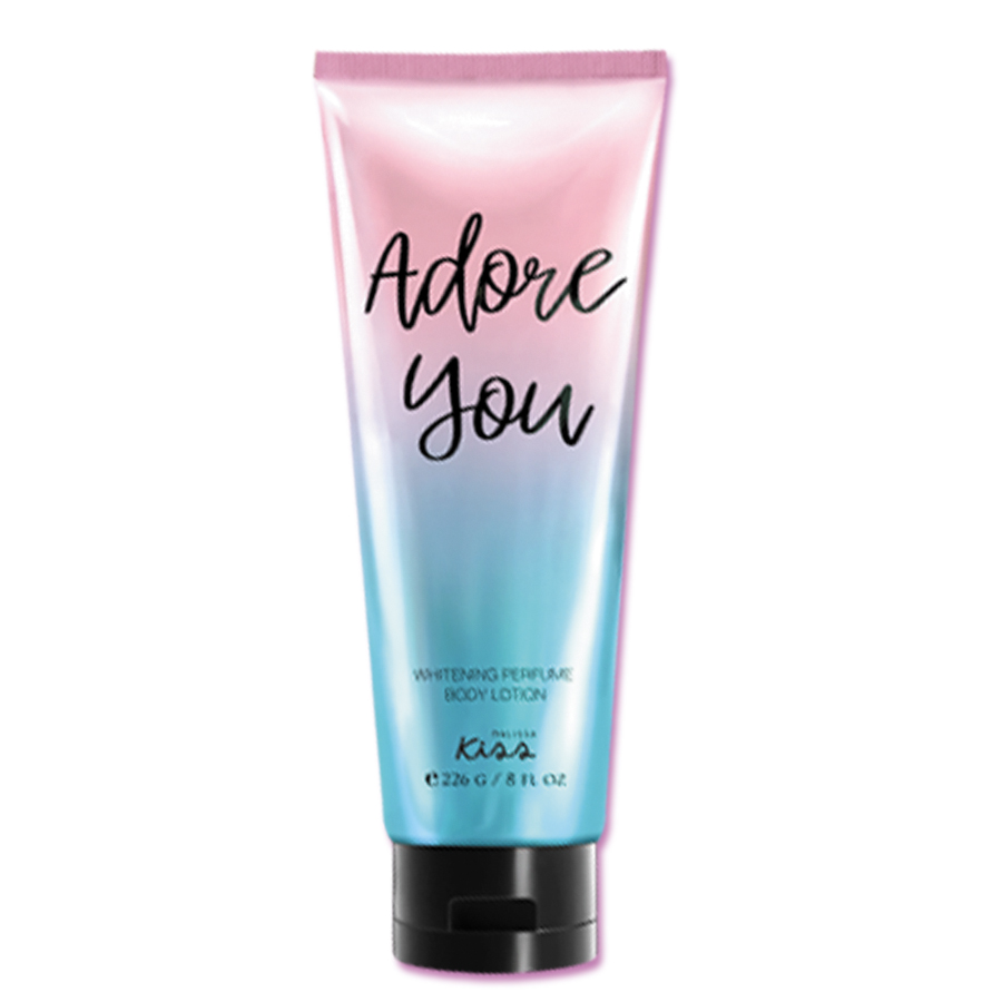 Combo 2 Tuýp Lotion hương nước hoa Malissa Kiss 226g ( Sweet Posion + Adore You) - Tặng băng đô