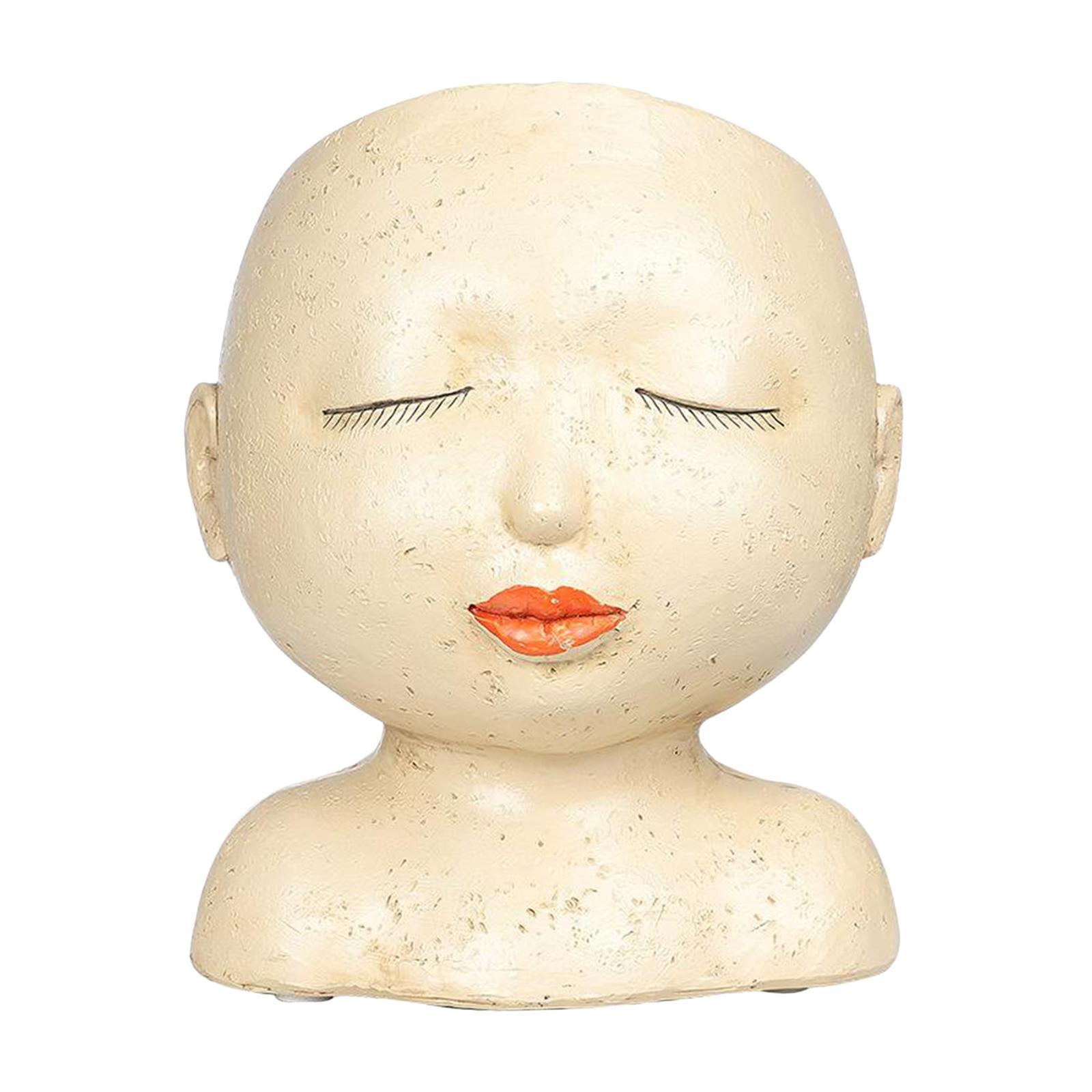 Resin Flower Planter Garden Plant Bucket Pot Home Decor Flowerpot Holder