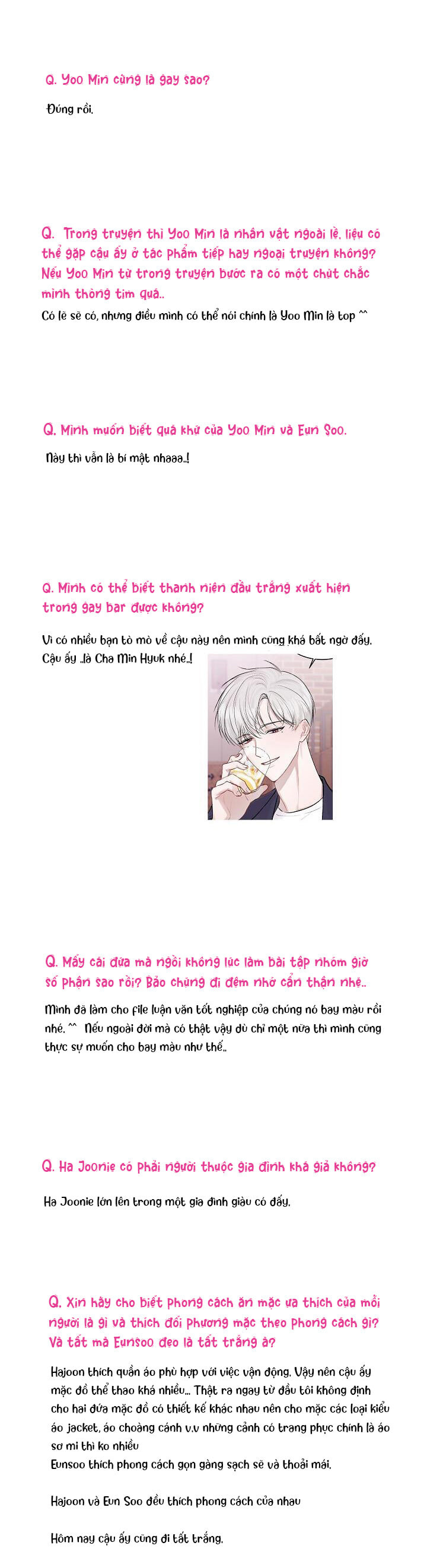 tiền bối, đừng khóc mà! chapter 22.6 6