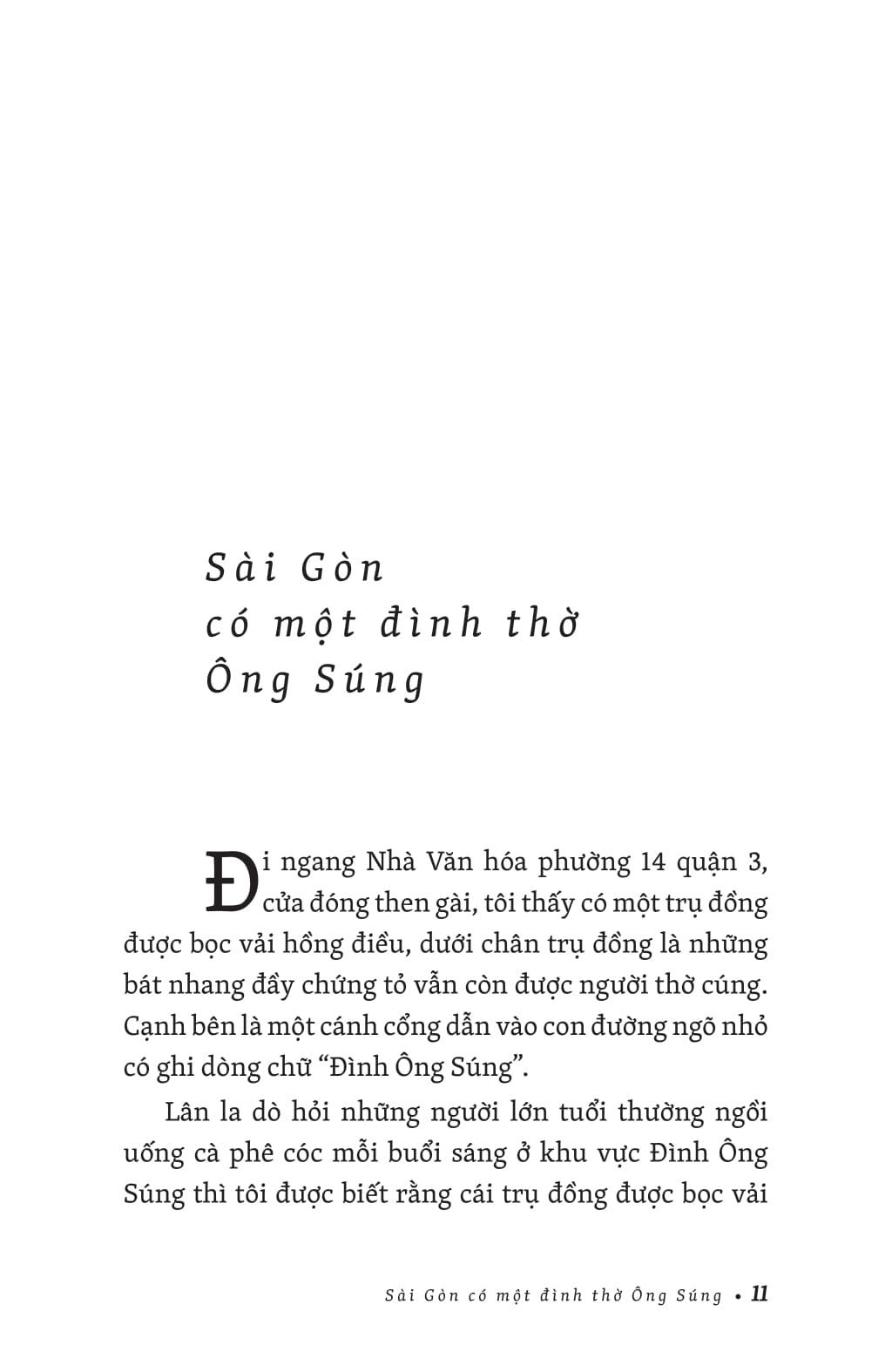 Sách - Sài Gòn - Đi Qua Ký Ức