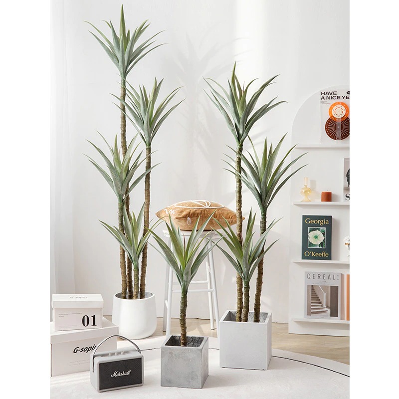 Cây dứa Nam Phi giả - Size từ 100cm đến 160cm - Cây giả, hoa lụa Decor trang trí nhà cửa
