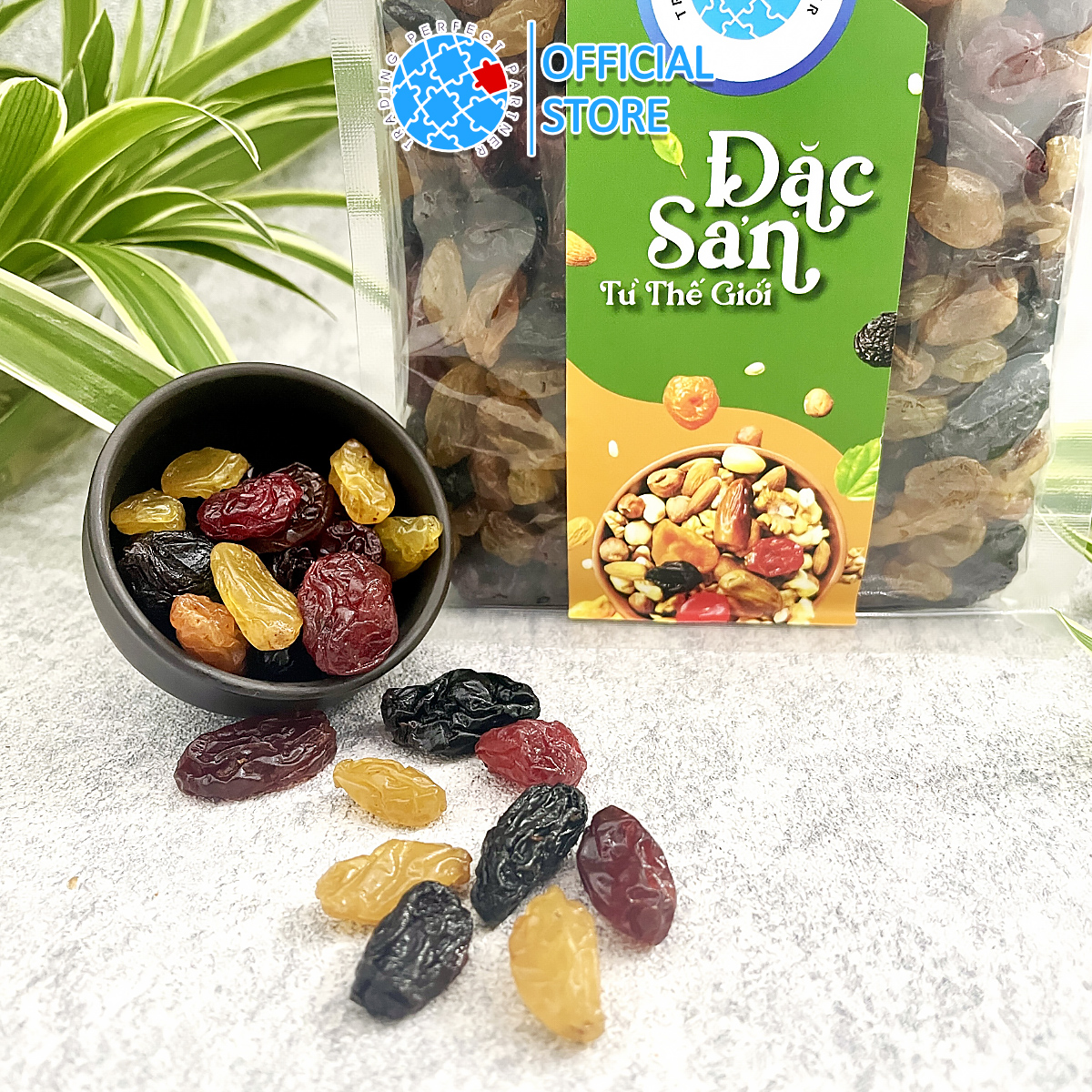 Nho Khô Mix Trading Perfect Partner Túi 500g - Nhập Khẩu Từ Chile