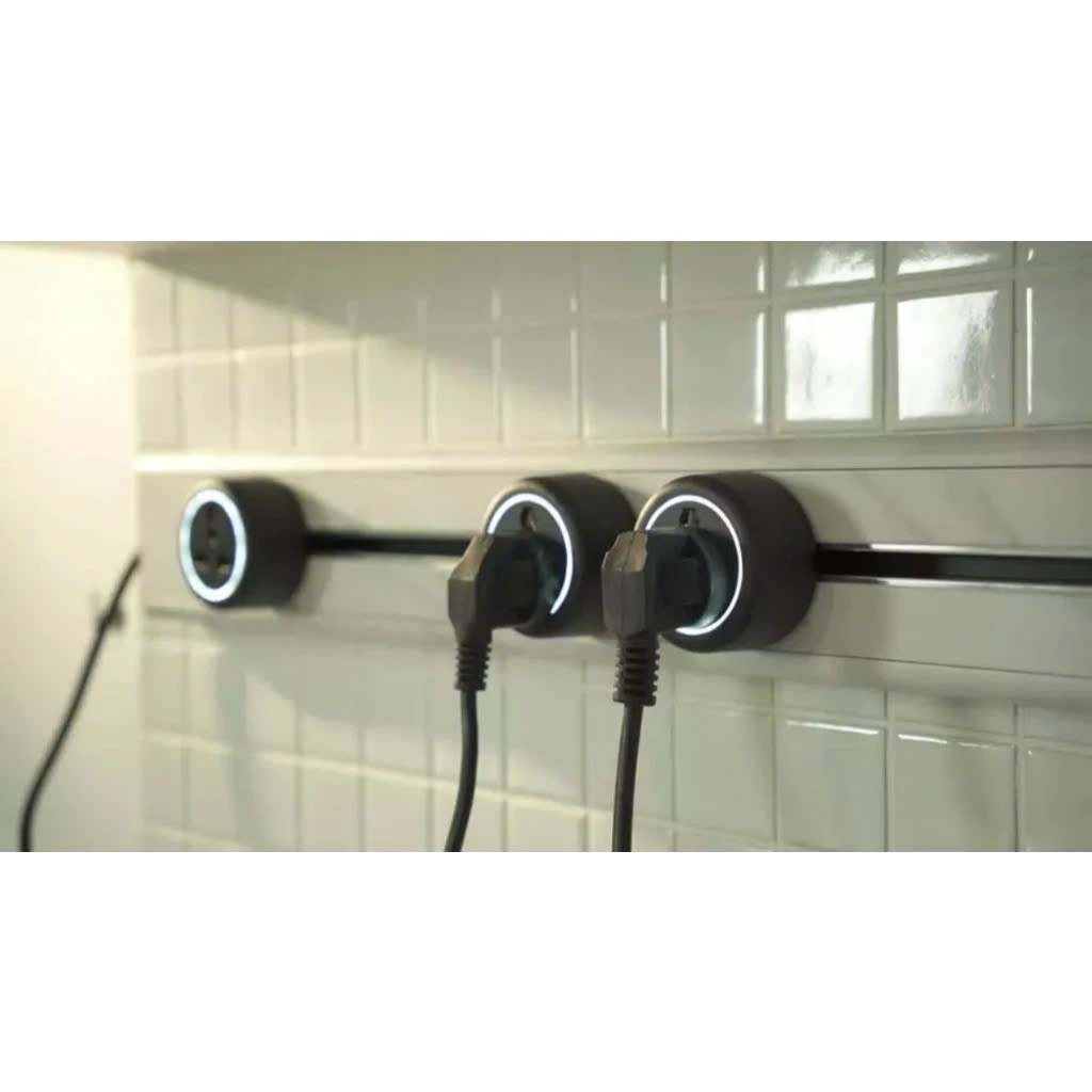 Ổ Cắm Điện Line8 Tích Hợp Bộ Sạc Nhanh GaN 65W-USB Charger Type C - Chính hãng