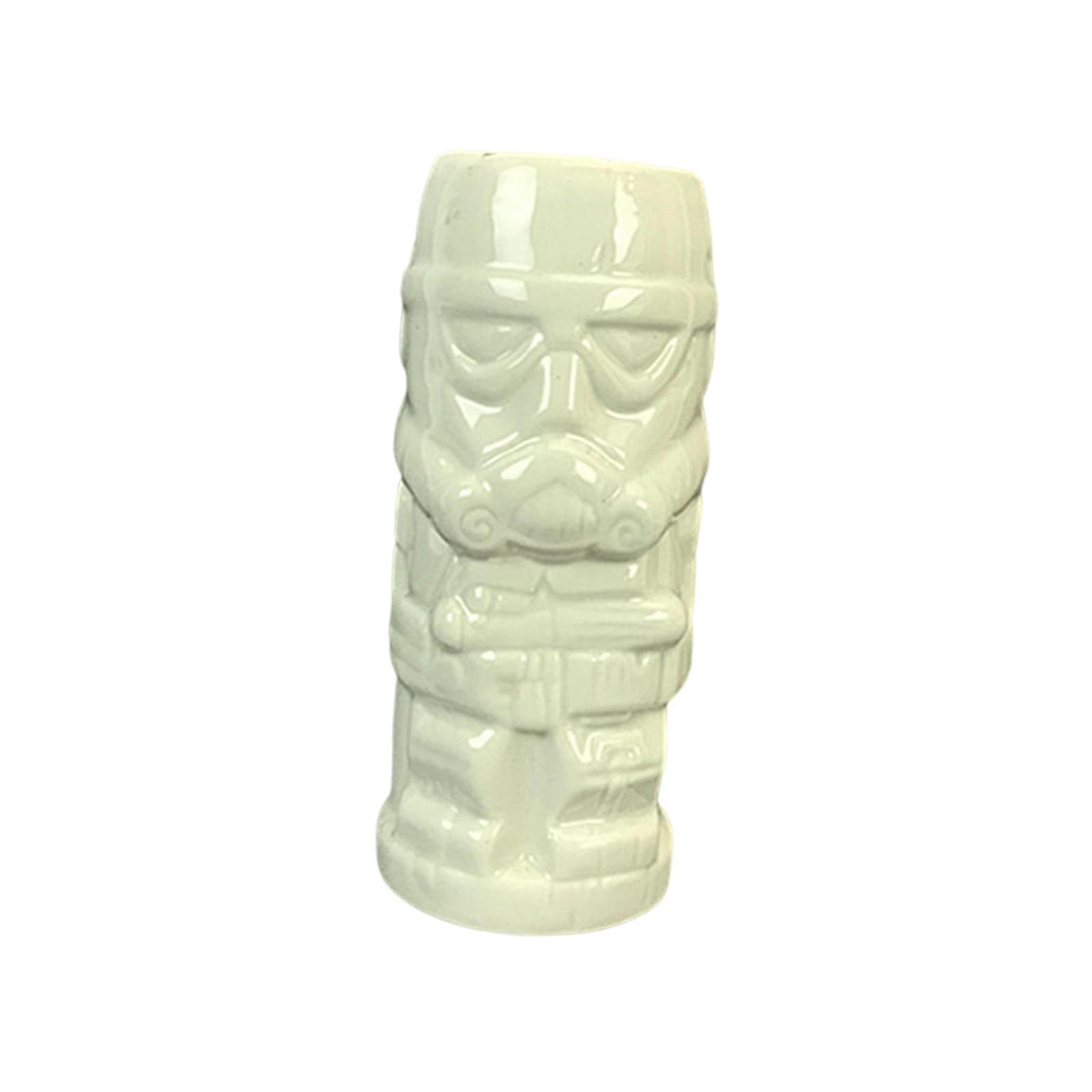 Hình ảnh Tiki Cups Bar Decor Vintage Tumblers Beer Beverage Mug for Luau Bar Cocktail