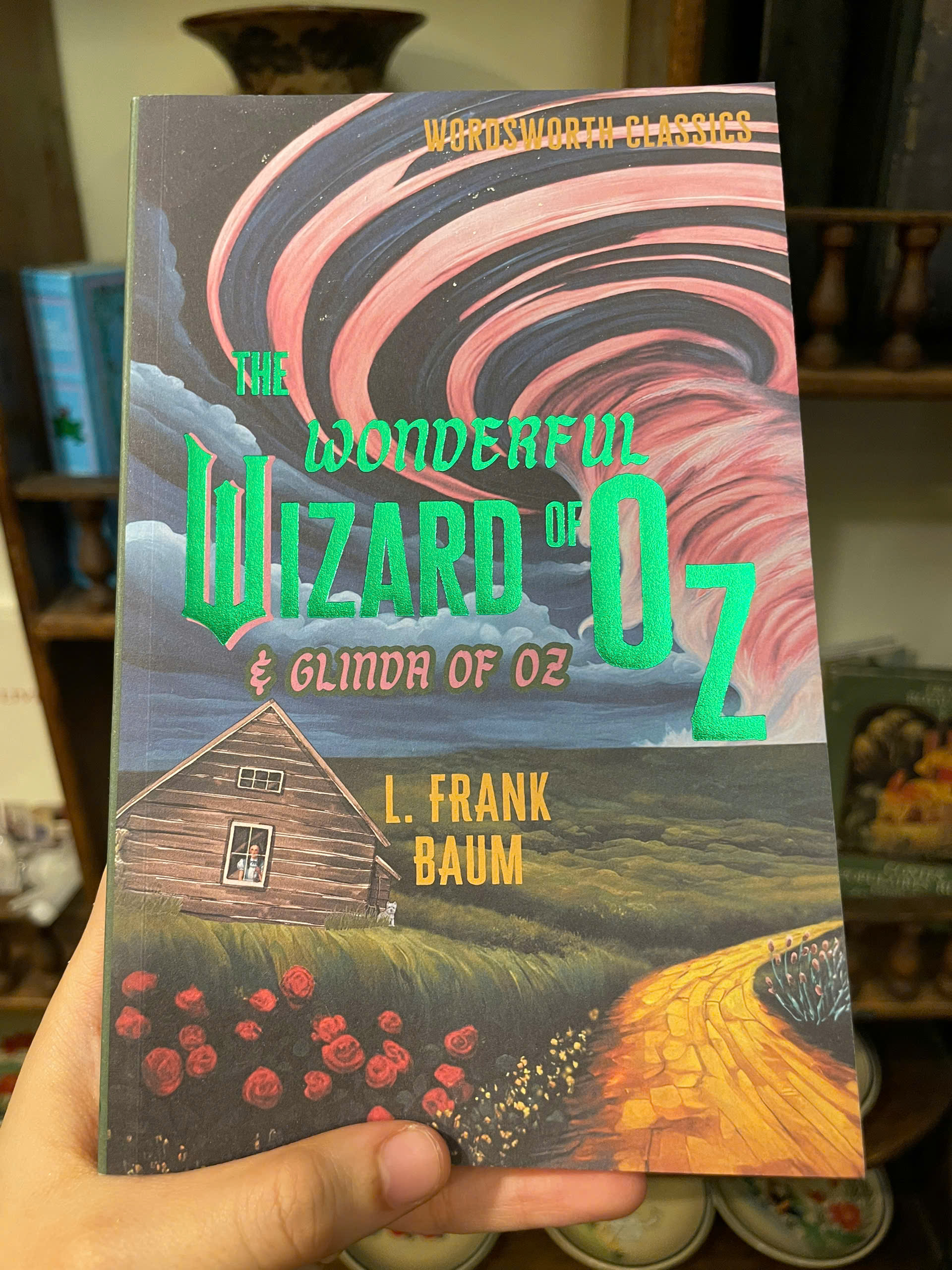 Sách - The Wonderful Wizard of Oz &amp; Glinda of Oz (Wordsworth Classics) by L. Frank Baum