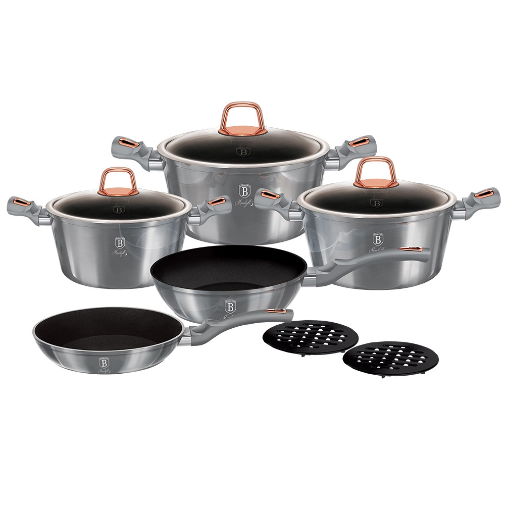 Bộ nồi 10 chi tiết Berlinger Haus BH/6020 Hàng chính hãng