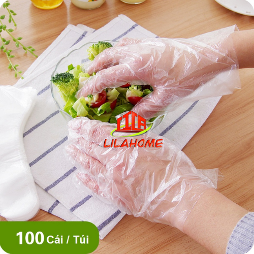 Combo 100 Găng Tay Nilong Đa Chức Năng Dùng 1 Lần Tiện Lợi - Hàng Chính Hãng