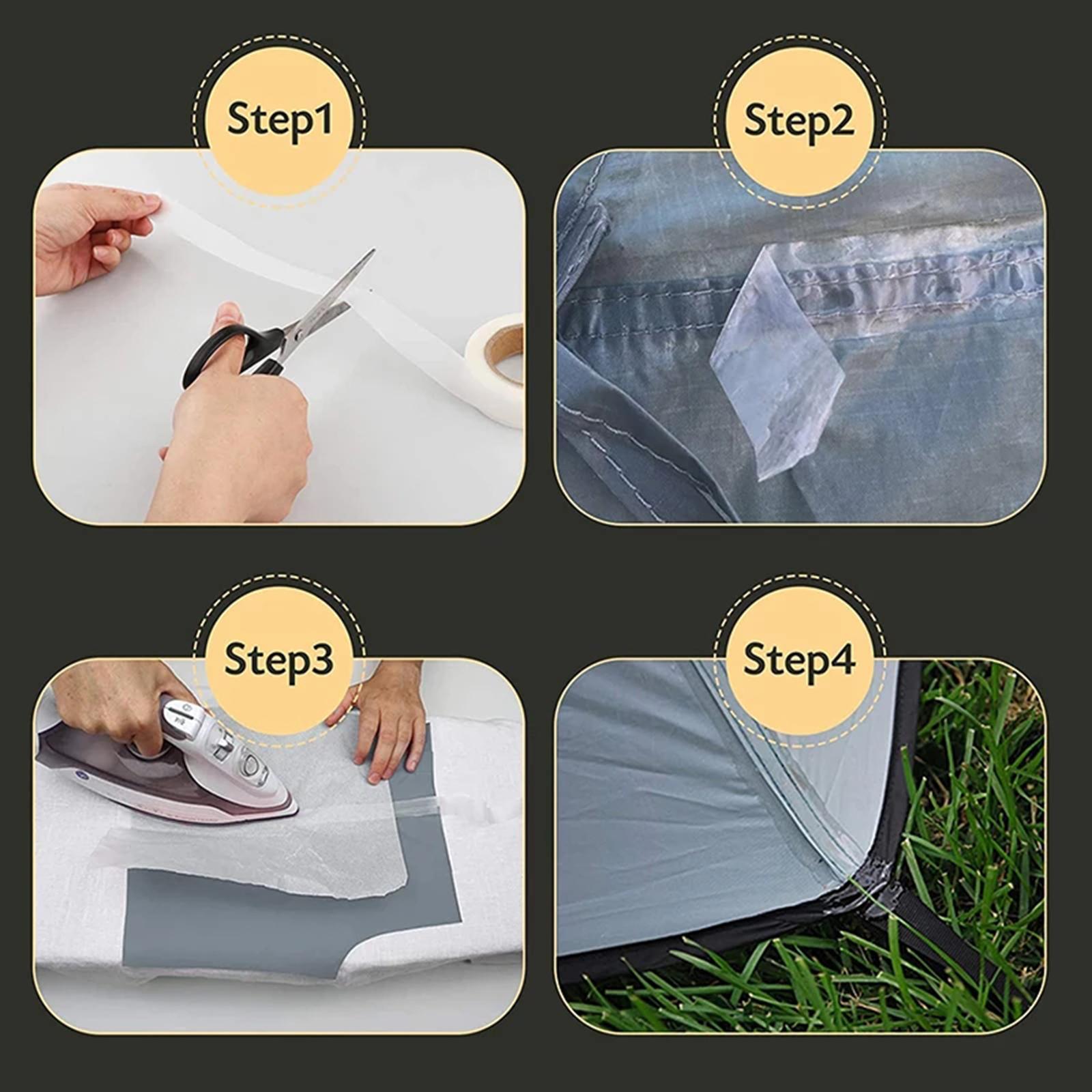 2x Hot Melt Sealing Tape 3 Tape Tenacious Repair for Jacket