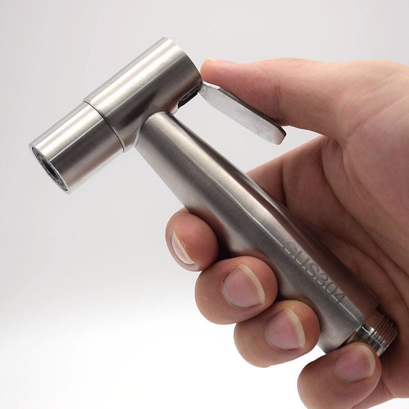 Vòi xịt vệ sinh tăng áp cao cấp INOX 304