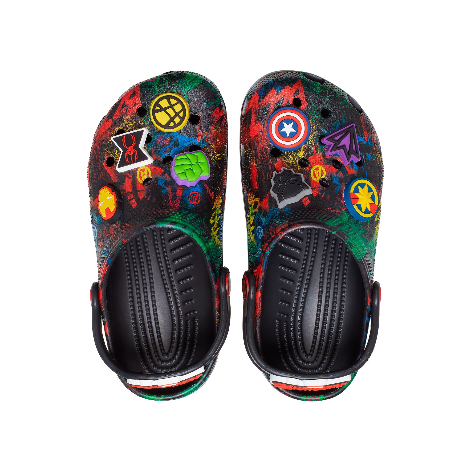 Giày lười clog trẻ em Crocs DISNEY Funlab Classic - Marvel Avengers - 207721-001