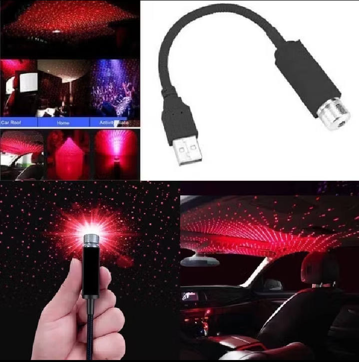 Đèn LED trang trí trần ôtô đèn ngàn sao thích hợp không gian nhỏ