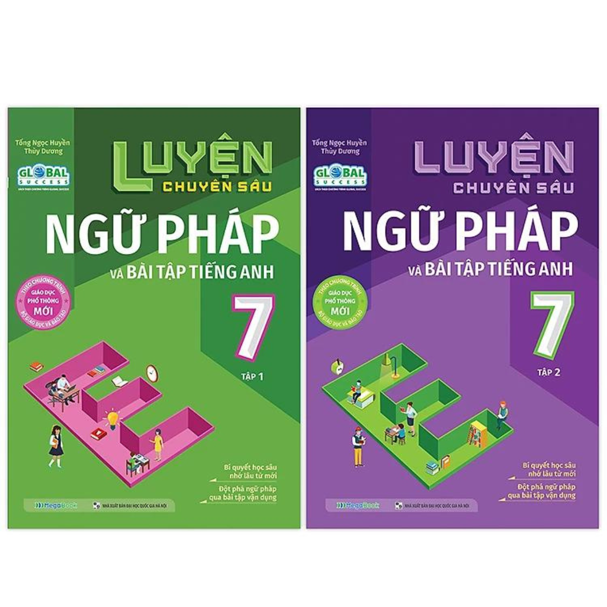 Combo Luyện Chuyên Sâu Ngữ Pháp Và Bài Tập Tiếng Anh Lớp 7